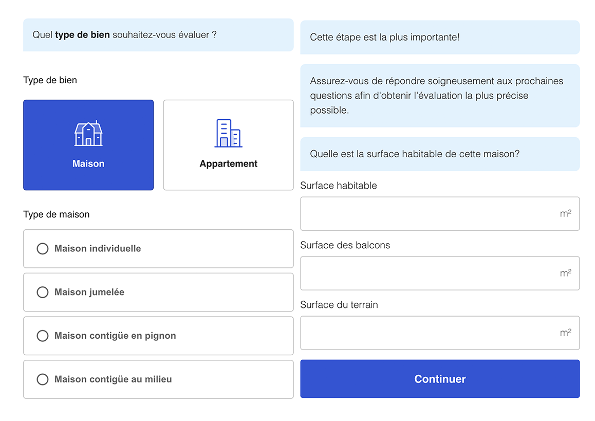 Processus estimation en ligne 2