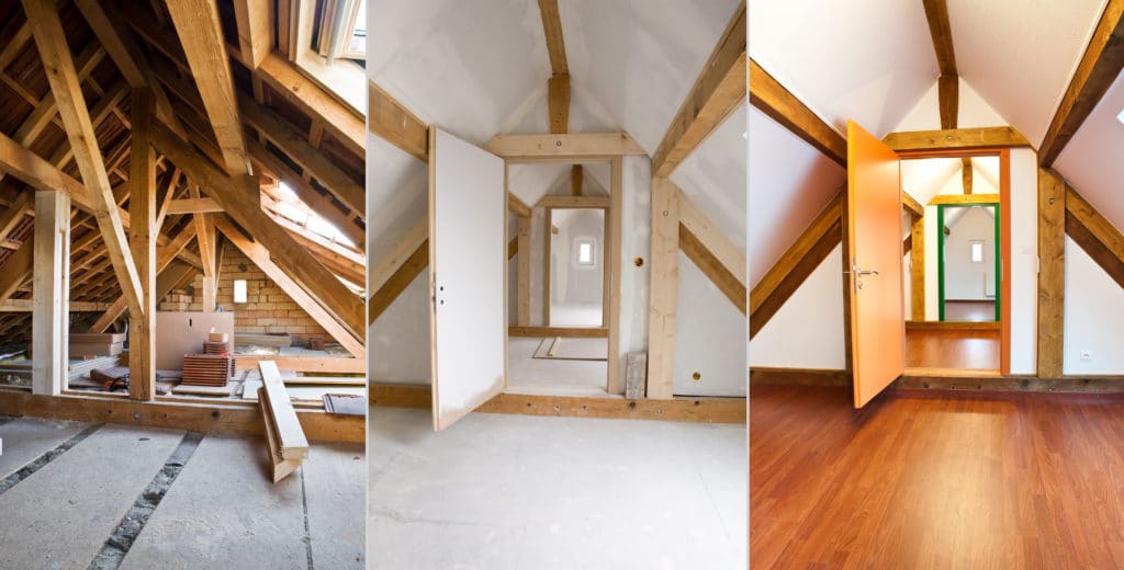 Appartement combles - type d'appartement