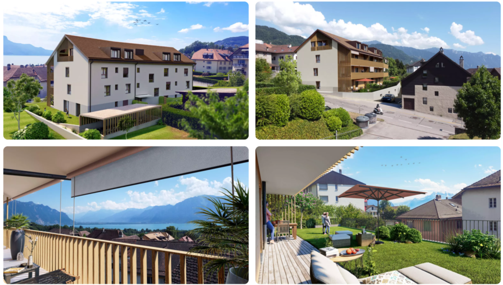 Exemple de simulation 3D pour un achat sur plan