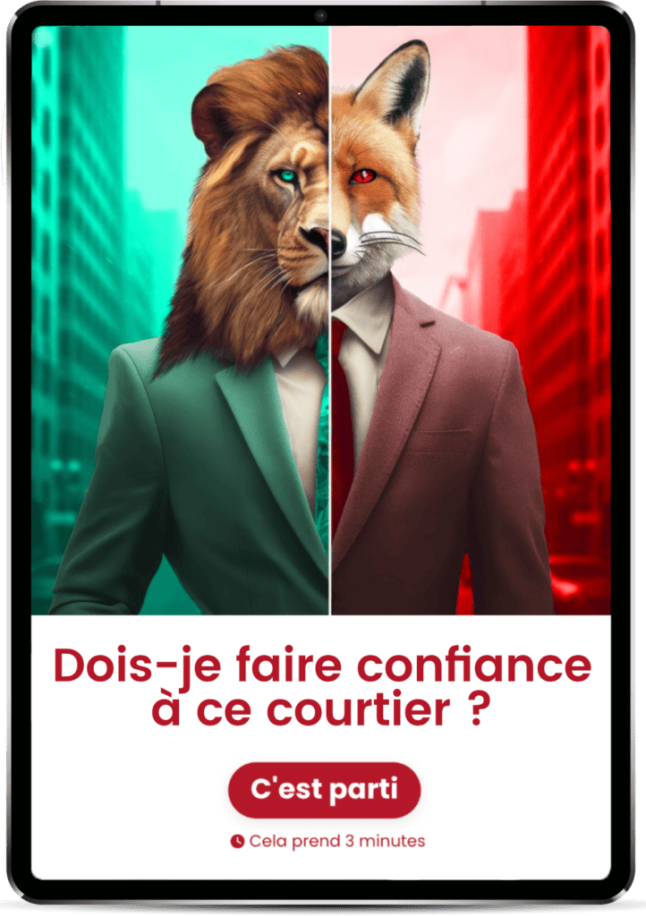 Quizz - Confiance courtier